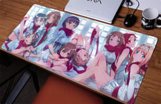 Sword Art Online Mouse Pad Rectangle Non-Slip Rubber Electronic Sports Oversized Large Mousepad Gaming Dedicated,for Laptop Computer & PC 11.8X31.5 Inch-700x300mm
