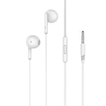 XO In-Ear pods med 3,5 mm stik - Hvid