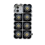 Smiley Flower Pop it Fidget Skal till iPhone 11 - Svart - TheMobileStore Fidget Toys