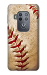 Baseball Case Cover For Motorola Moto One Zoom, Moto One Pro