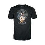 Funko Pop! & Tee: Avatar - Element Bending - Avatar: the Last Airbender - T-Shirt - Clothes With Collectable Vinyl Figure - Gift Idea - Toys and Short Sleeve Top for Adults Unisex Men and Women