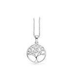 Scrouples Soho Tree Of Life Sterling Silver Halsband Med Zirconia 238692