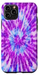 iPhone 11 Pro Tie Dye Blue & Purple Burst Design Great Women's, Men, Girls Case
