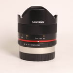 samyang Used Samyang 8mm f/2.8 Fisheye II Lens Fujifilm X