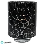 Nybro Crystal Stormlykta/vas Desert svart210x160mm