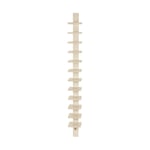 Källemo Pilaster vägghylla Vete högglans