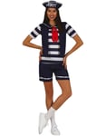 80 talls Sailor Kostyme til Dame