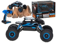 RC-bil Rock Crawler HB 2,4GHz 1:18 blå