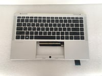 HP EliteBook x360 1040 G7 M16931-171 Arabic US Layout Keyboard Palmrest NEW