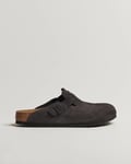 BIRKENSTOCK Boston Classic Footbed Velvet Grey Suede