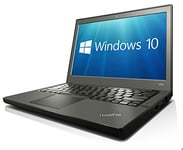 Lenovo ThinkPad Ordinateur portable X240 12,5" 4e génération, processeur Core i5-4300U, 8 Go, 480 Go, SSD Windows 10 Professional (renouvelé)