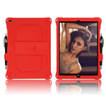 iPad 10.2 (2019) / Air (2019) durable silicone case - Red