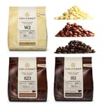 Callebaut Choklad choklad 3 sorter