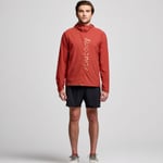 Saucony Peregrine Packaway Jacka Herr S Röd - Lätt och Vattentålig Löparjacka