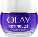 Olay Retinol 24 Night Cream Face Moisturiser, Skincare with Antioxidant Vitamin