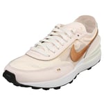 NIKE Women's Waffle ONE Sneaker, Light Soft Pink/Metallic Copper-SAIL, 2.5 UK