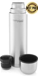 Thermocafe By Thermos Stainless Steel Flask Twist And Pour Stopper 1L