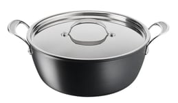 Tefal Jamie Oliver, 30 cm Big Batch Frying Pan, Non-Stick, Oven Safe, Induction, Hard Anodised, H9125444