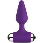 baseks Vibrerande Small Analplugg - Purple