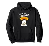 Cute Graphic For UFO Day Out Of This Fake World Social Media Pullover Hoodie
