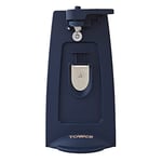 Tower T19031MNB Cavaletto 3-in-1 Electric Can Opener with Knife Sharpener and Bottle Opener, Midnight Blue and Rose Gold