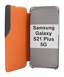Smart Flip Cover Samsung Galaxy S21 Plus 5G (G996B) (Orange)