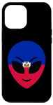 Coque pour iPhone 15 Plus Drapeau drôle extraterrestre haïti