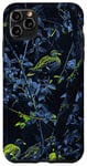 Coque pour iPhone 11 Pro Max Oiseaux lumineux vert camouflage nuit
