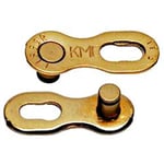 KMC Missing Link 11 Speed EPT Chain Links - Card Of 2 Gold / Campagnolo Shimano