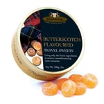 SIMPKINS TIN TRADITIONAL ENG BUTTERSCOTCH FLAVOURED TRAVEL SWEETS - 216G