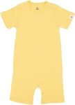 Gullkorn Design Spurven Body, Banana, Str. 74, Babyklær