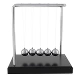 Niunion Newton Pendulum Ball, Z Shape Newton Cradle Balance Balls Science Psychology Puzzle Pendulum Desk Toy Newtons Cradle