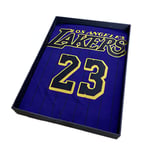 TIEON Lakers James 23 Maillot de Basket - Ball Vintage, Tissu Extensible et Respirable, Maillot de Football des Fans L 5