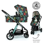 Cosatto Giggle 3 Pram & Pushchair (Hare Wood) - Suitable From Birth, RRP £499.95