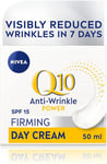 NIVEA Q10 Anti-Wrinkle Power Firming Day Cream SPF 15 50 ml, Anti-Wrinkle Face 1