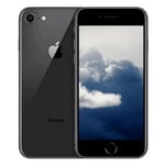 Kunnostettu Apple iPhone 8 64GB - A, Uudenveroinen - Musta