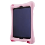 iPad 10.2&quot; (2021 / 2020 / 2019) / Air (2019) / Pro 10.5&quot; Barn Deksel - Deltaco Hardfør Silikondeksel - Pink