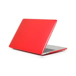 MacBook Pro 13 (2020) A2251/A2289 - ENKAY crystal Hardcover front+bag - Rød