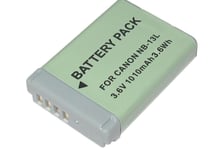 Batteri till NB-13L ersättningsbatteri
