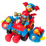 SUPERTHINGS Balloon Boxer - Grand véhicule avec Deux véhicules attachables, 3 SuperThings et 1 Kazoom Kid Exclusif