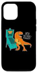 Coque pour iPhone 15 Pro Dinosaure Pinball Wizard Arcade Machine Player Picture Graphi