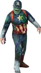 Rubies Official Marvel Captain America Zombie Costume Teen/Young Adult 702866