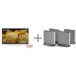 Sony X90L 65" 4K LED Google TV + BRAVIA Theatre Quad 4.0.4 -tuotepaketti