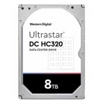 Wd Ultrastar 8Tb Dc Hc320 Sata 3.5" 7200Rpm 256Mb Nas Hard Drive