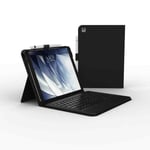 Zagg Messenger Folio Tablet Keyboard & Case Cover for 11-inch iPad Pro Black