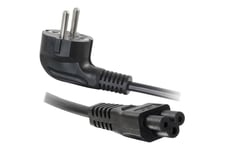 C2G Laptop Power Cord - strömkabel - IEC 60320 C5 till power CEE 7/7 - 3 m