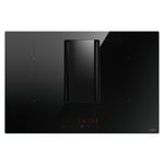 Elica NT-ALPHA 78cm Ducted Air Venting Induction Hob - BLACK