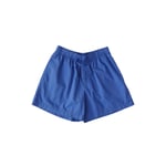 Tekla - Poplin Pyjamas Shorts - Royal Blue - XL