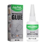 3-pack superlim mångsidigt reparationslim huvud glas keramik speciell transparent snabbtorkande lim vattentätt universallim (FMY)