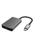 CELLY PROHUB4IN1 - USB-C Adapter 4in1 [SMART WORKING] USB hub - USB 3.0 - 4 ports